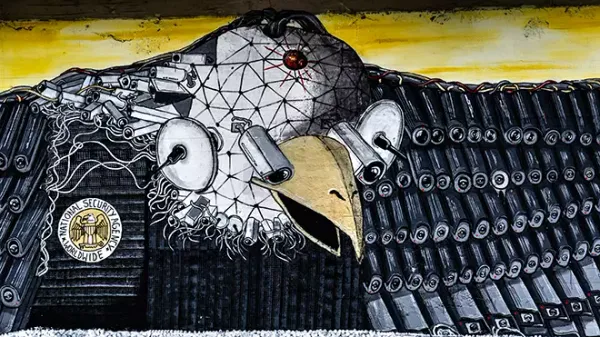 Street-Art Führung Köln-Ehrenfeld - Großflächiges Mural am Bahndamm